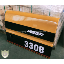 Radiator full side door painted for CAT 330B